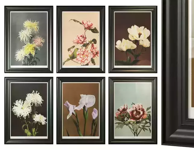 Paintings with flowers