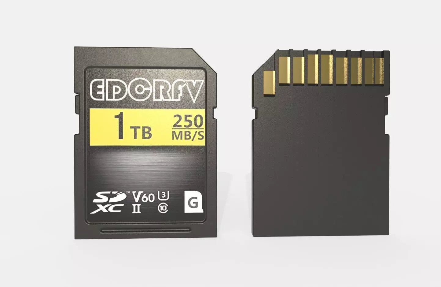SD Card M007 Low-poly 3D model_0