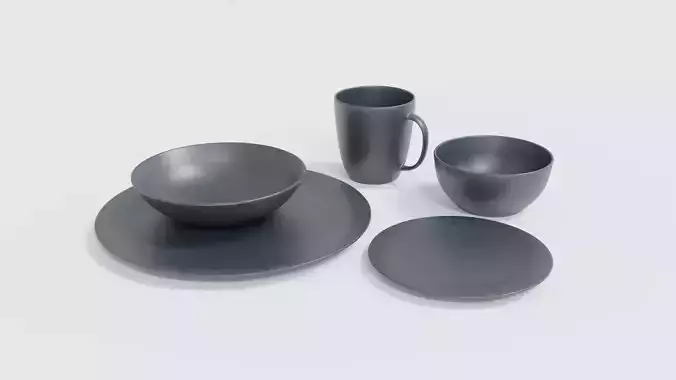 Tableware Set 3D model