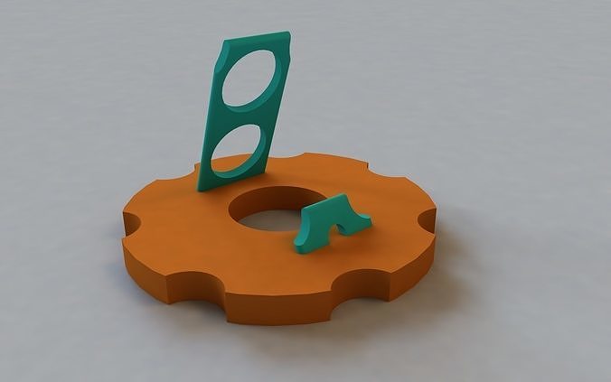 Support phone 3D print model