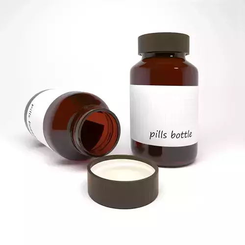 Medicine Pills Bottle