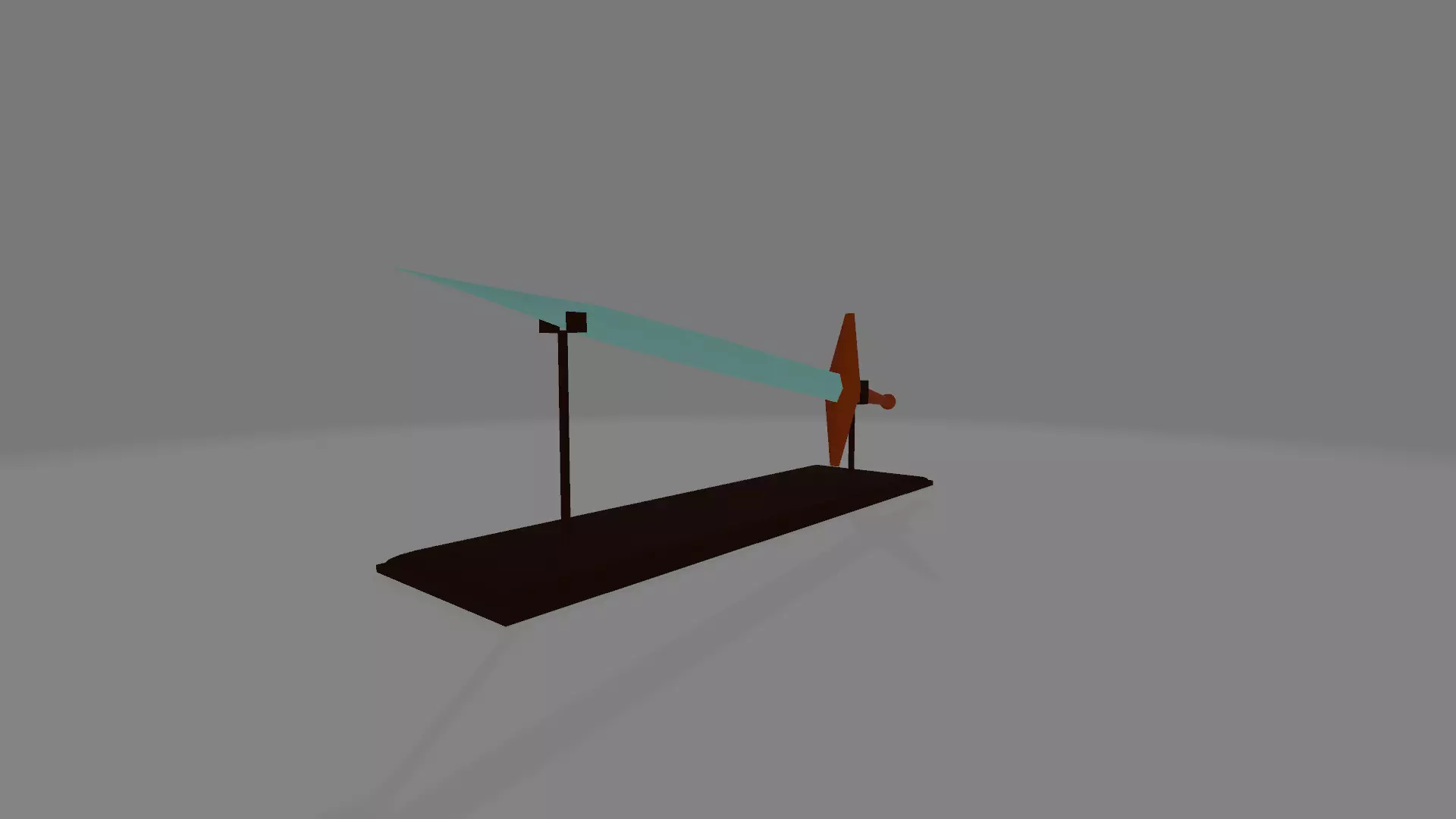 Sword 3D Model wind turbine Low-poly 3D model_0