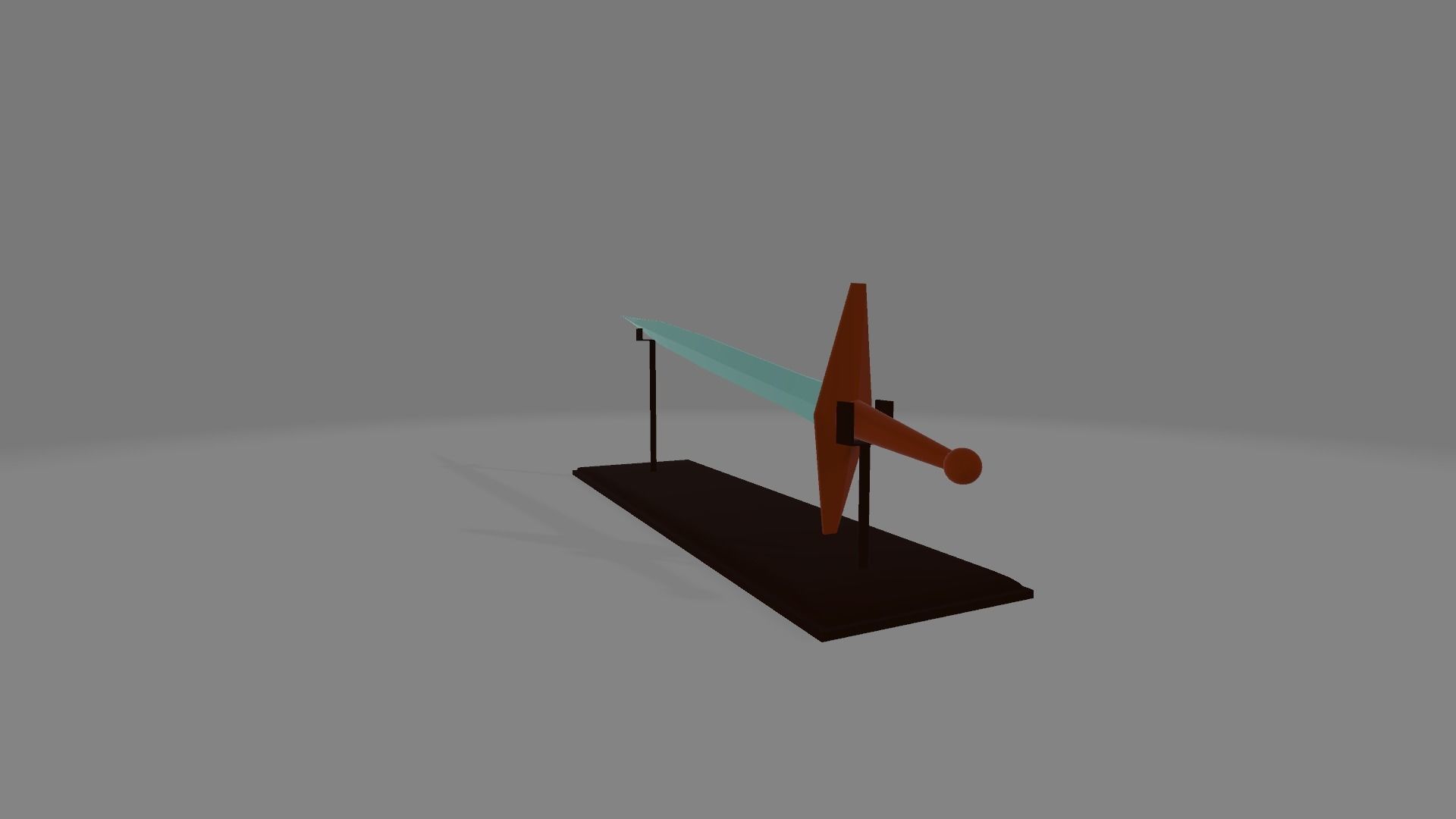 Sword 3D Model wind turbine Low-poly 3D model_1