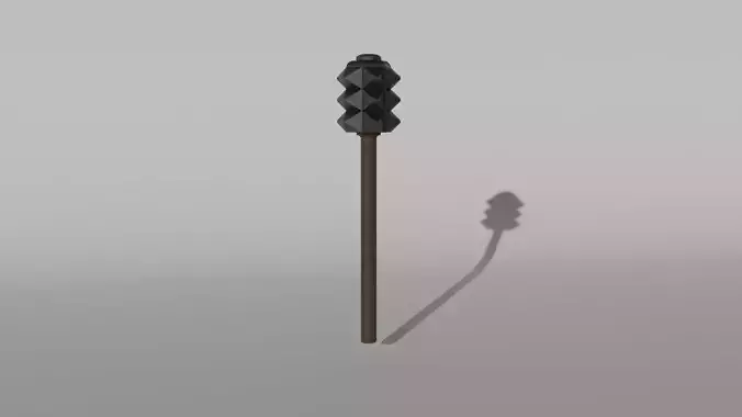 MIDDLE AGE STONE MACE