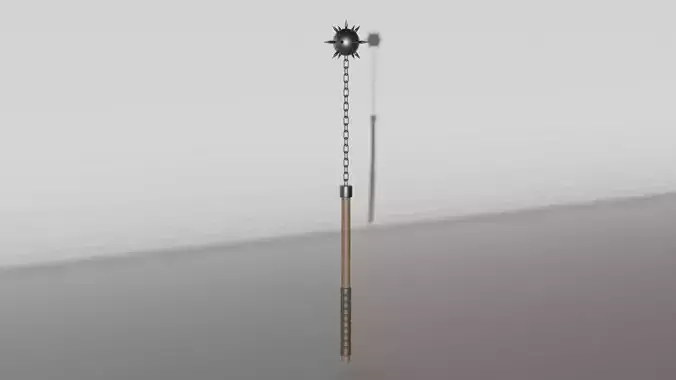 MIDDLE AGE CHAINED MACE