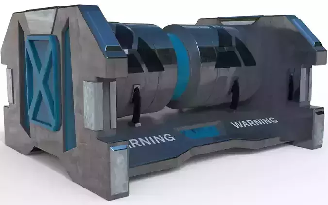 Sci-Fi Generator V3 Free low-poly 3D model