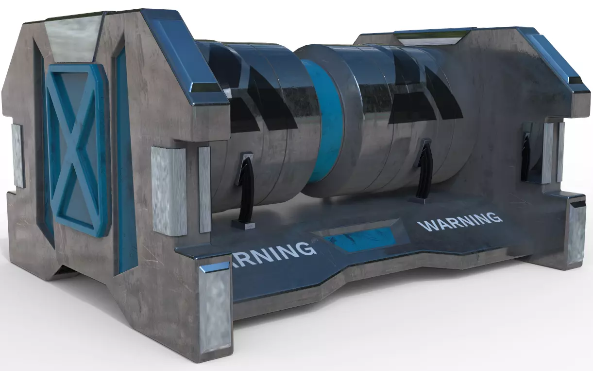 Sci-Fi Generator V3 Free low-poly 3D model