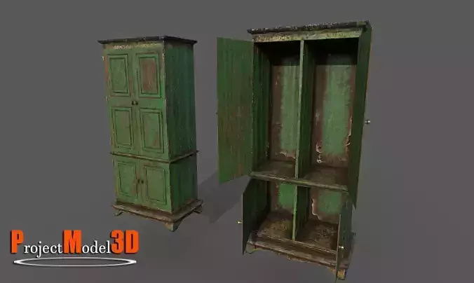 Antique Cabinet Version 001