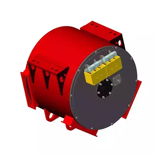 Traction valve-inductor electric motor