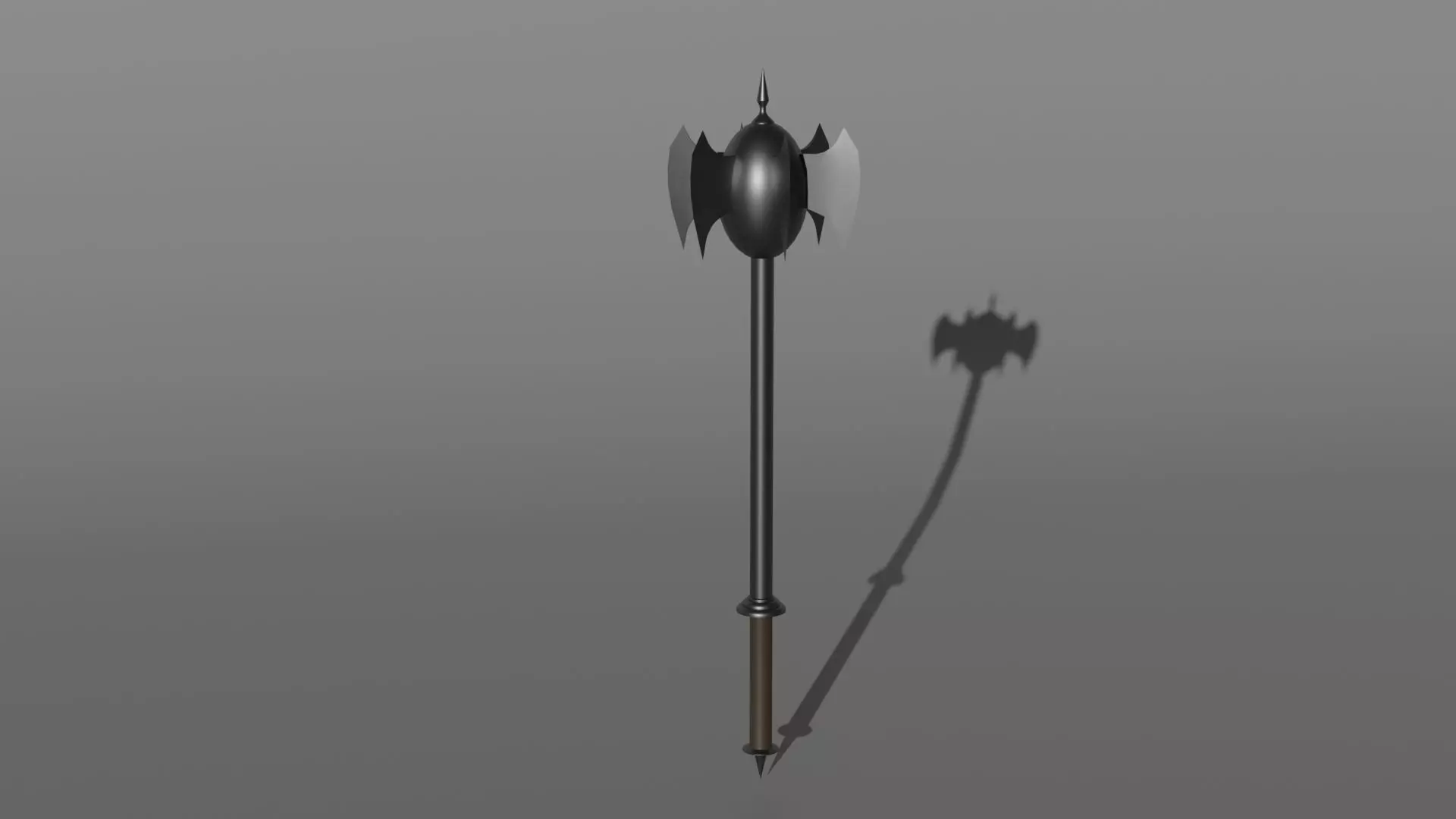 KINGS MACE Free low-poly 3D model_0