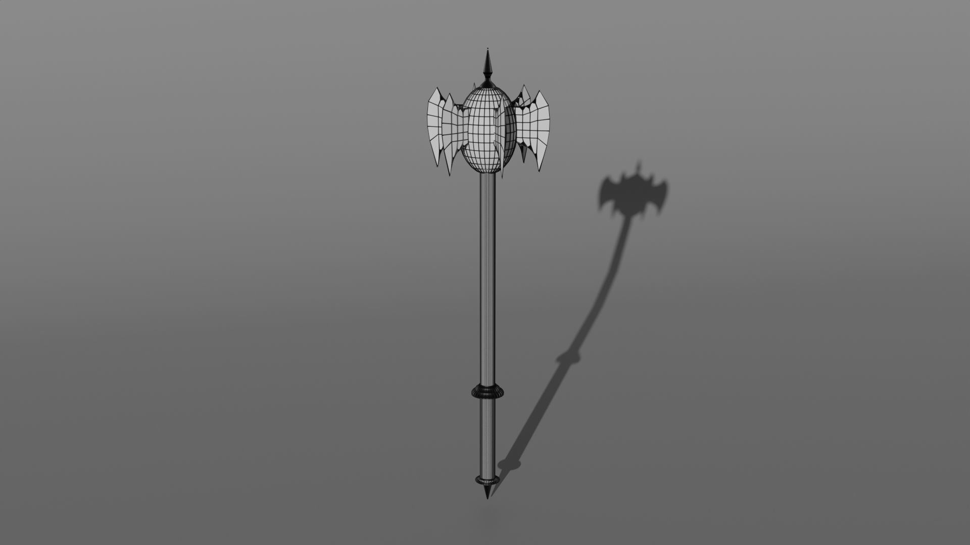 KINGS MACE Free low-poly 3D model_5