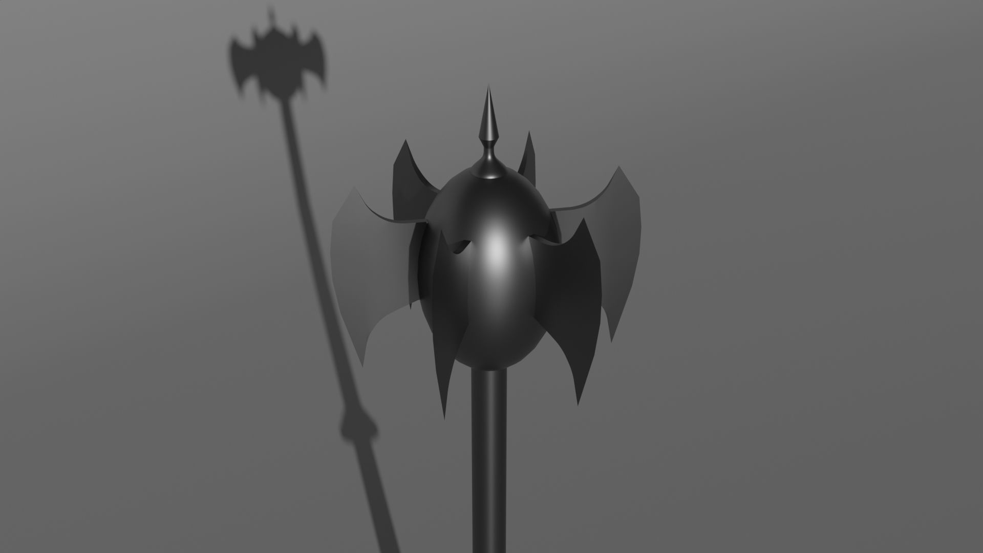 KINGS MACE Free low-poly 3D model_1