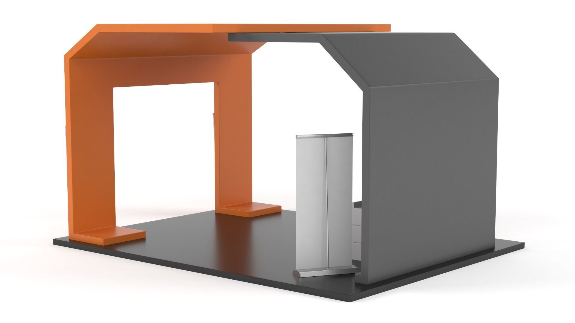 Exhibition Stand Design 3D model_4