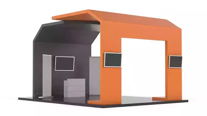 Exhibition Stand Design 3D model