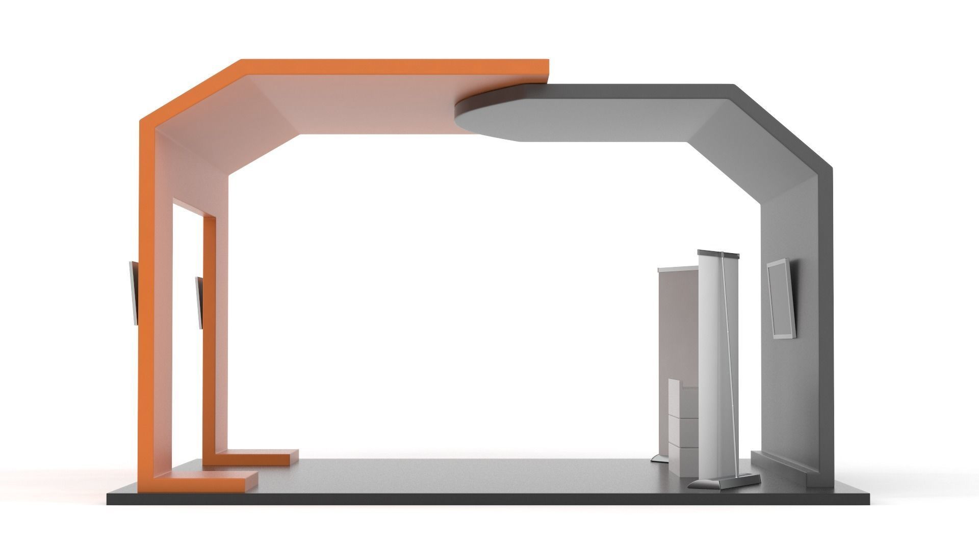 Exhibition Stand Design 3D model_3