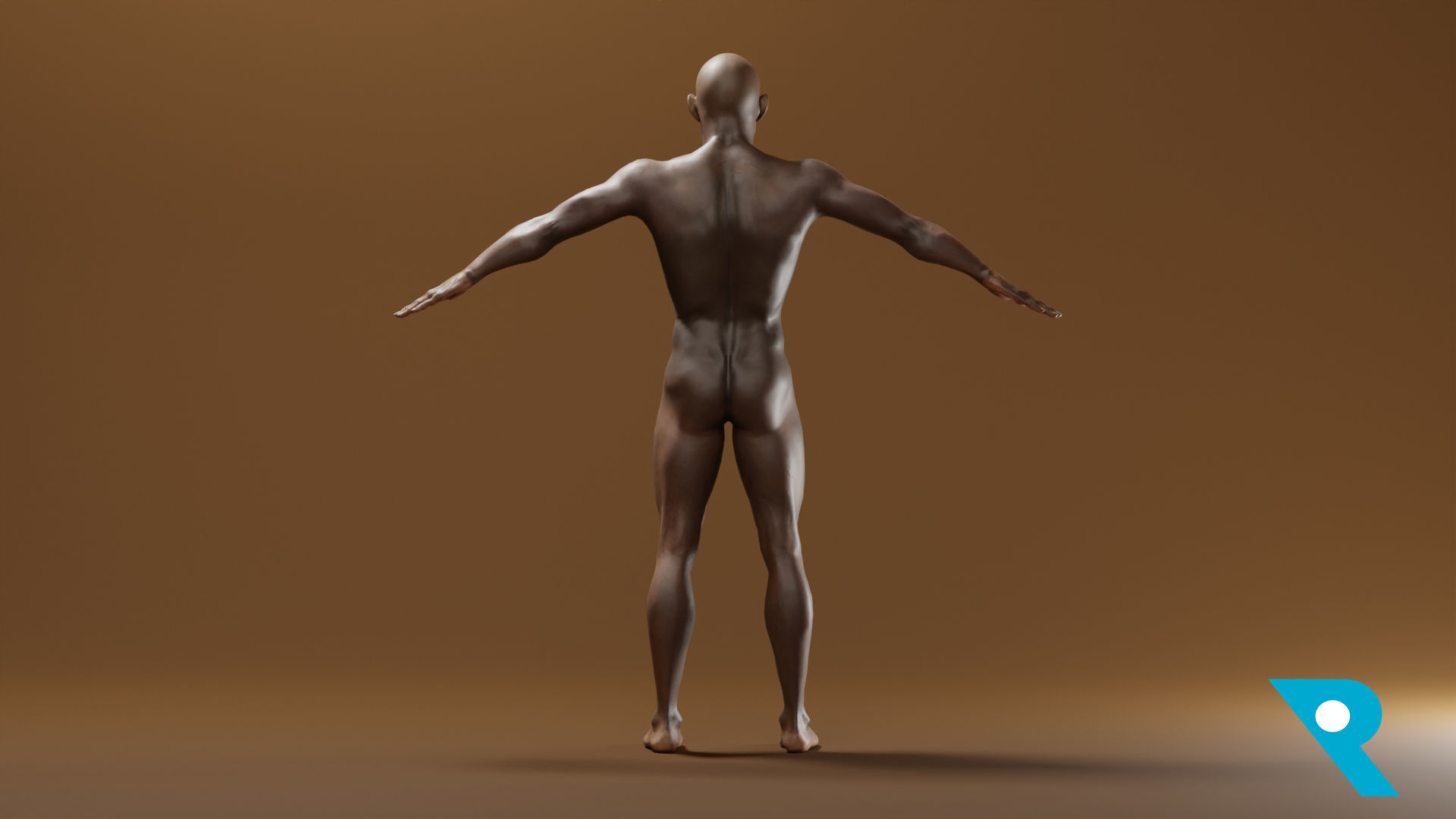 Realistic Male Character - Brian 3D model_3