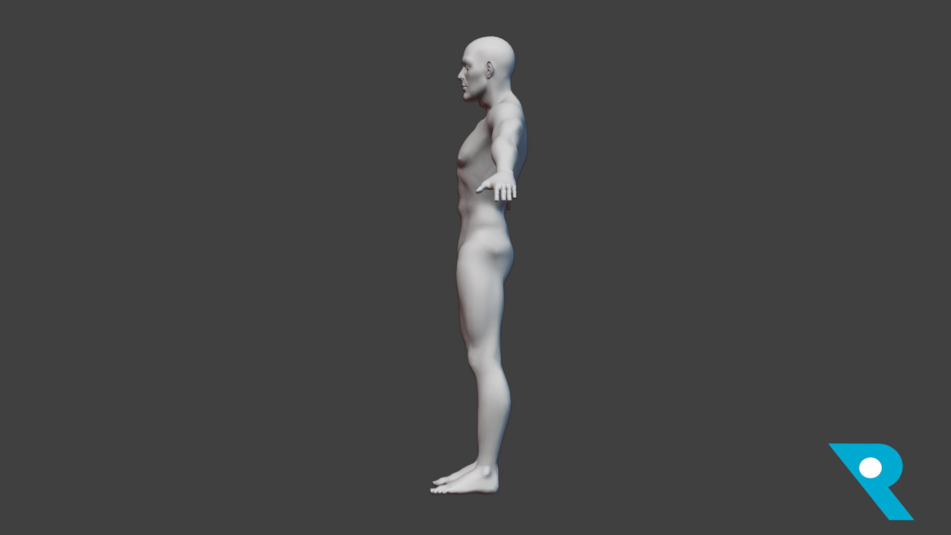 Realistic Male Character - Brian 3D model_8