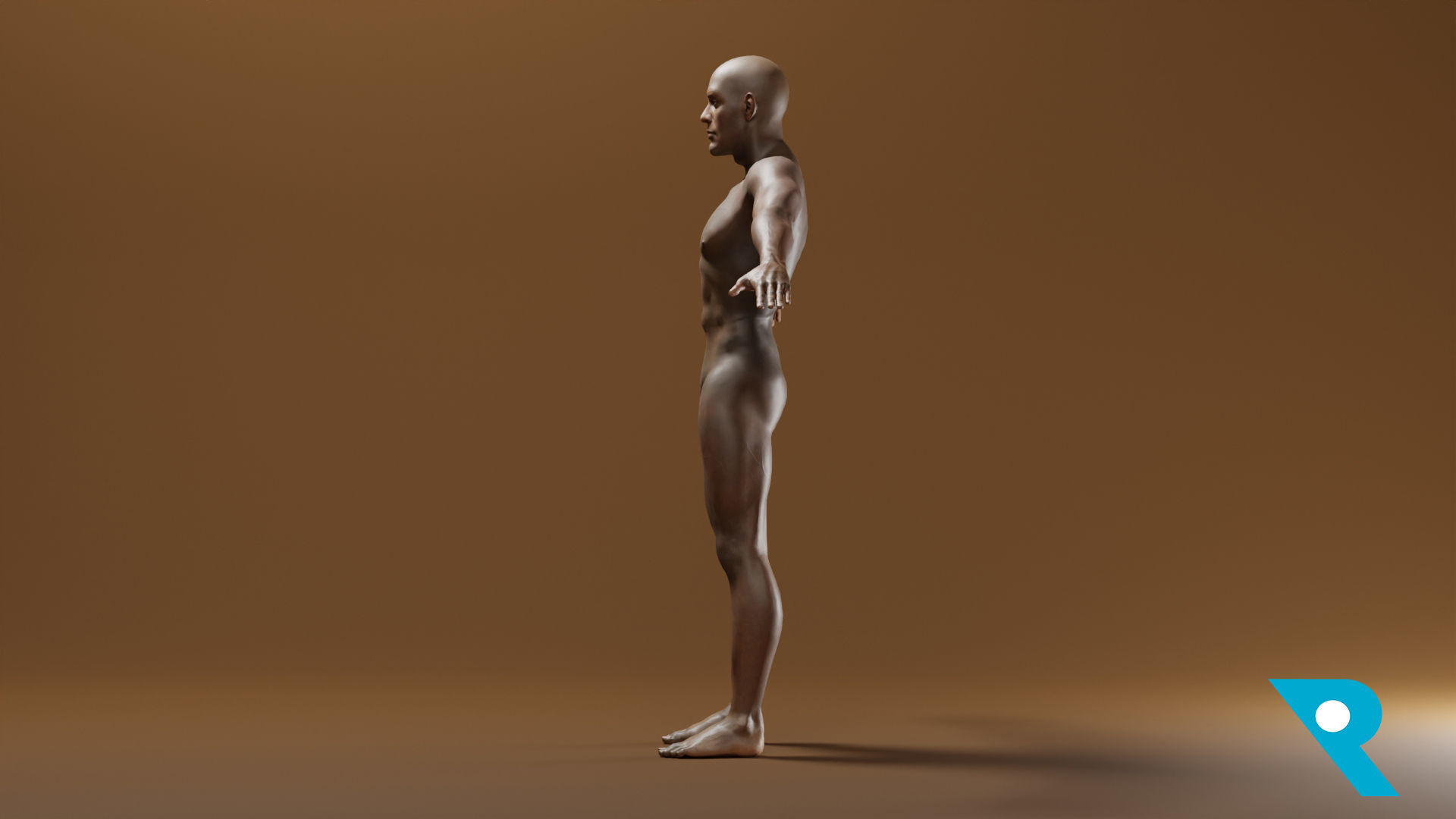 Realistic Male Character - Brian 3D model_4