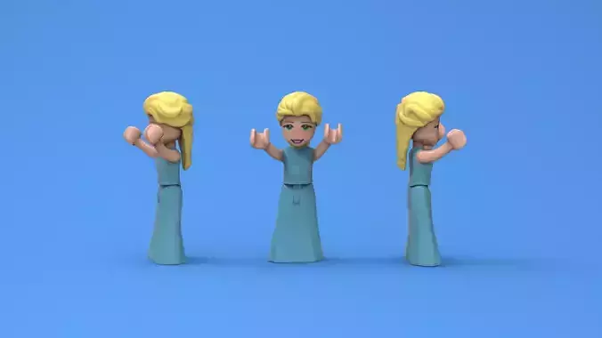 Lego Elsa