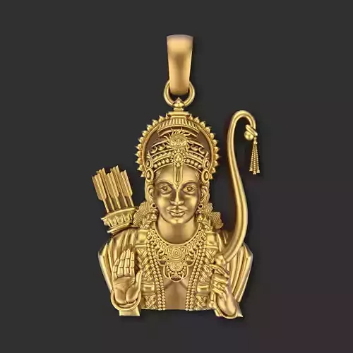 Lord Rama 01  3D print model