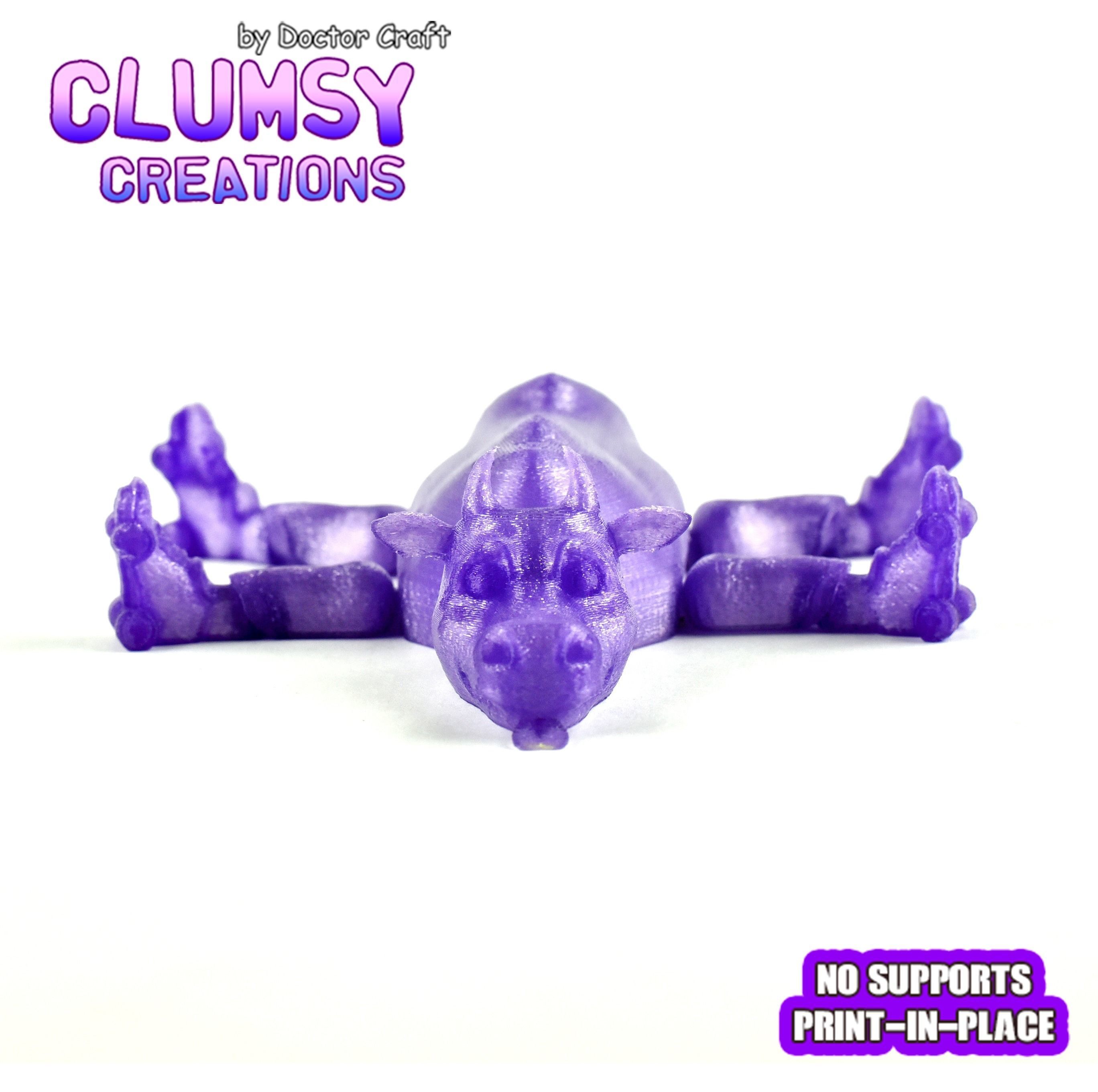 CLUMSY COW FLEXI 3D print model_1