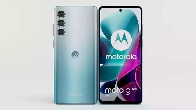  Motorola Moto G200 5G 3D model