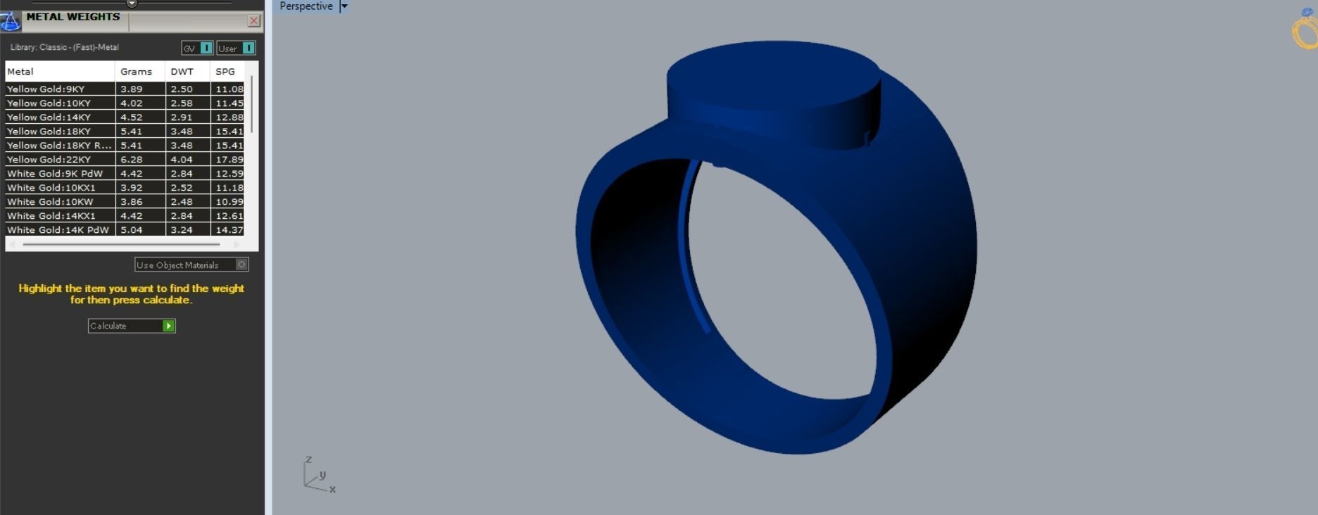 Ring R 65 3D print model_4