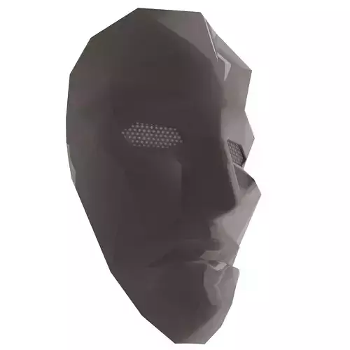 Squid Game Mask Frontman Low-poly 3D model