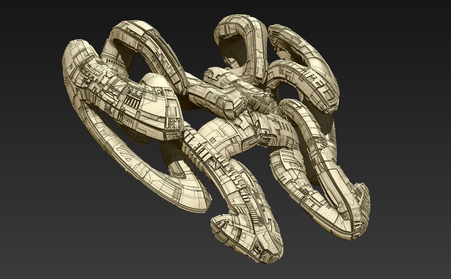 space equipment node 00051 3D model_1