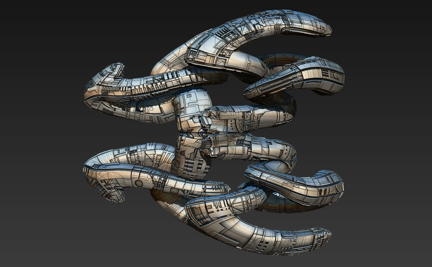 space equipment node 00051 3D model_6