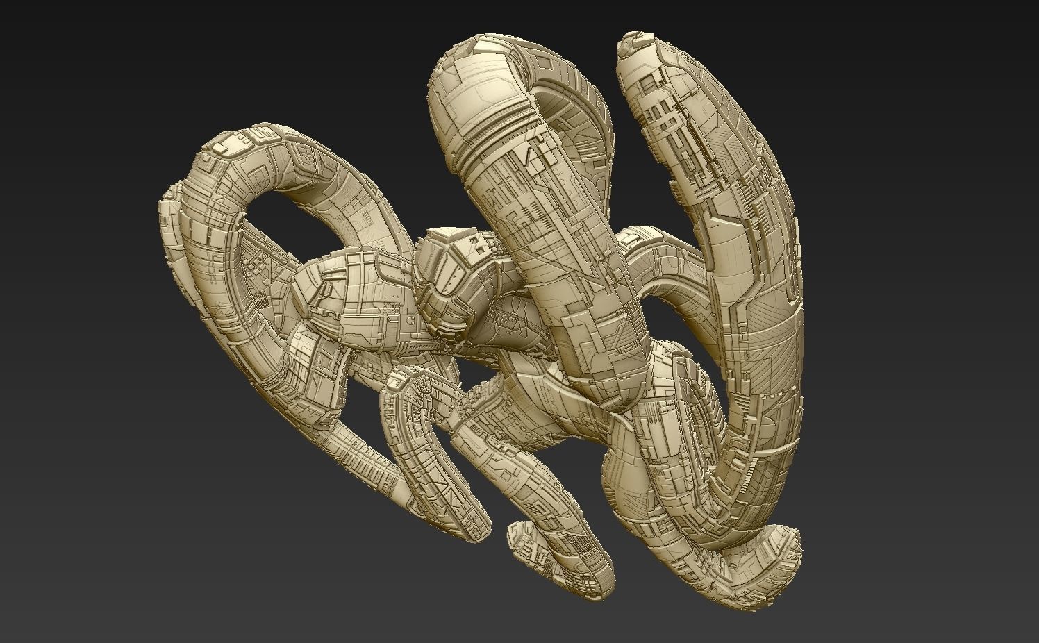 space equipment node 00051 3D model_4