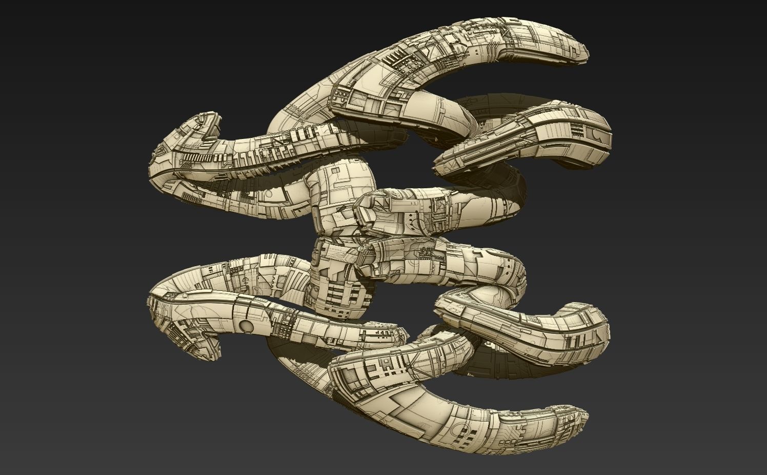 space equipment node 00051 3D model_7