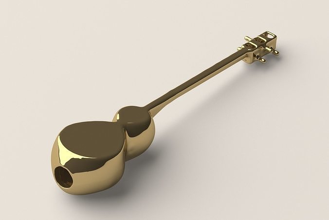 Instrument Tar Pendant P 017 3D print model