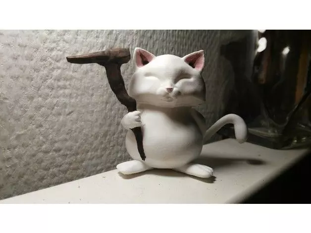 Gato MAgo DBZ Free 3D print model