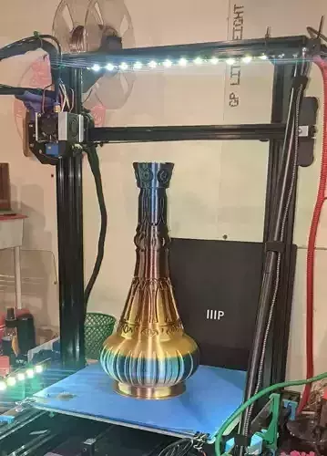 Etched I Dream of Jeannie Bottle  3D print model