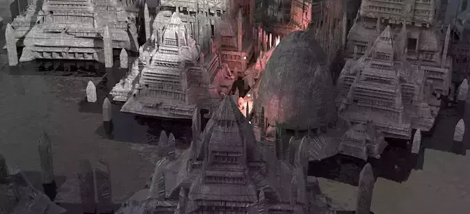 Egyptian Monoliths of Power Kit bash