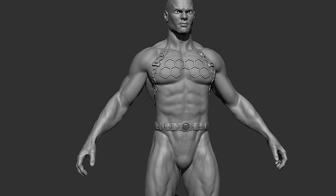 Quantum Man 3D print model