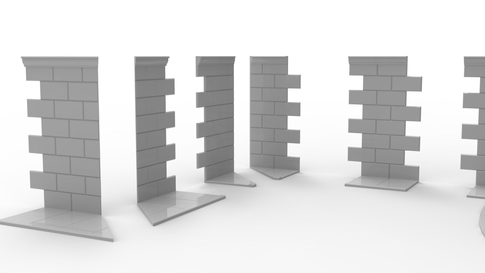 Entrance stair 3D print model_21