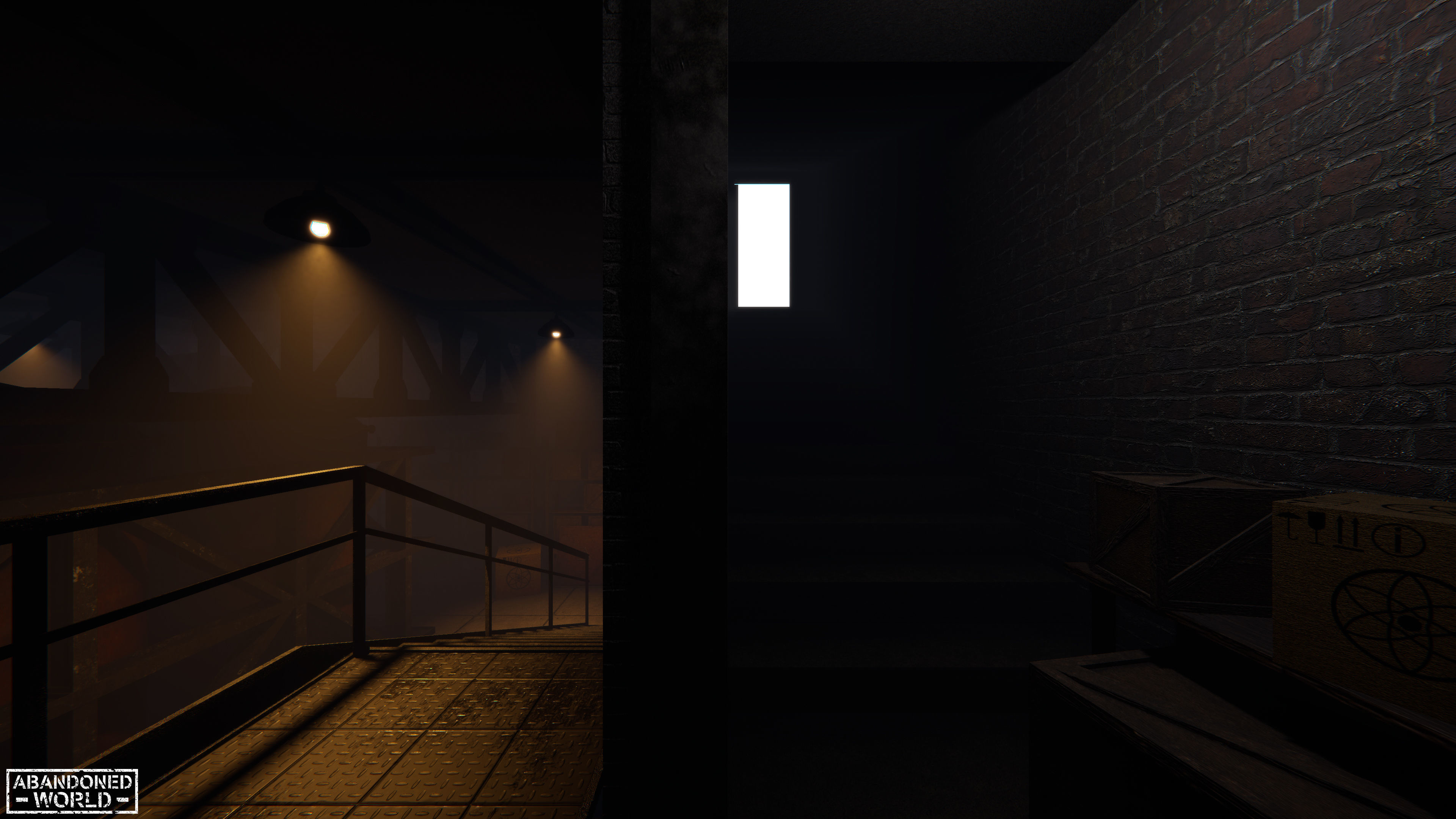 Modular Industrial Building for Unity Low-poly 3D model_17