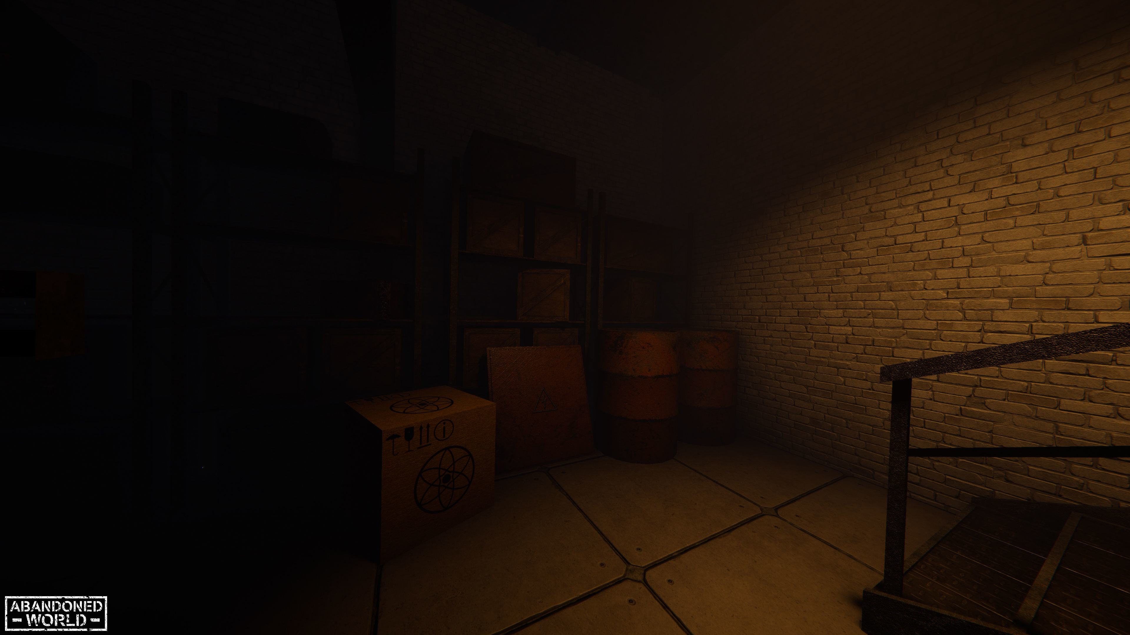 Modular Industrial Building for Unity Low-poly 3D model_19