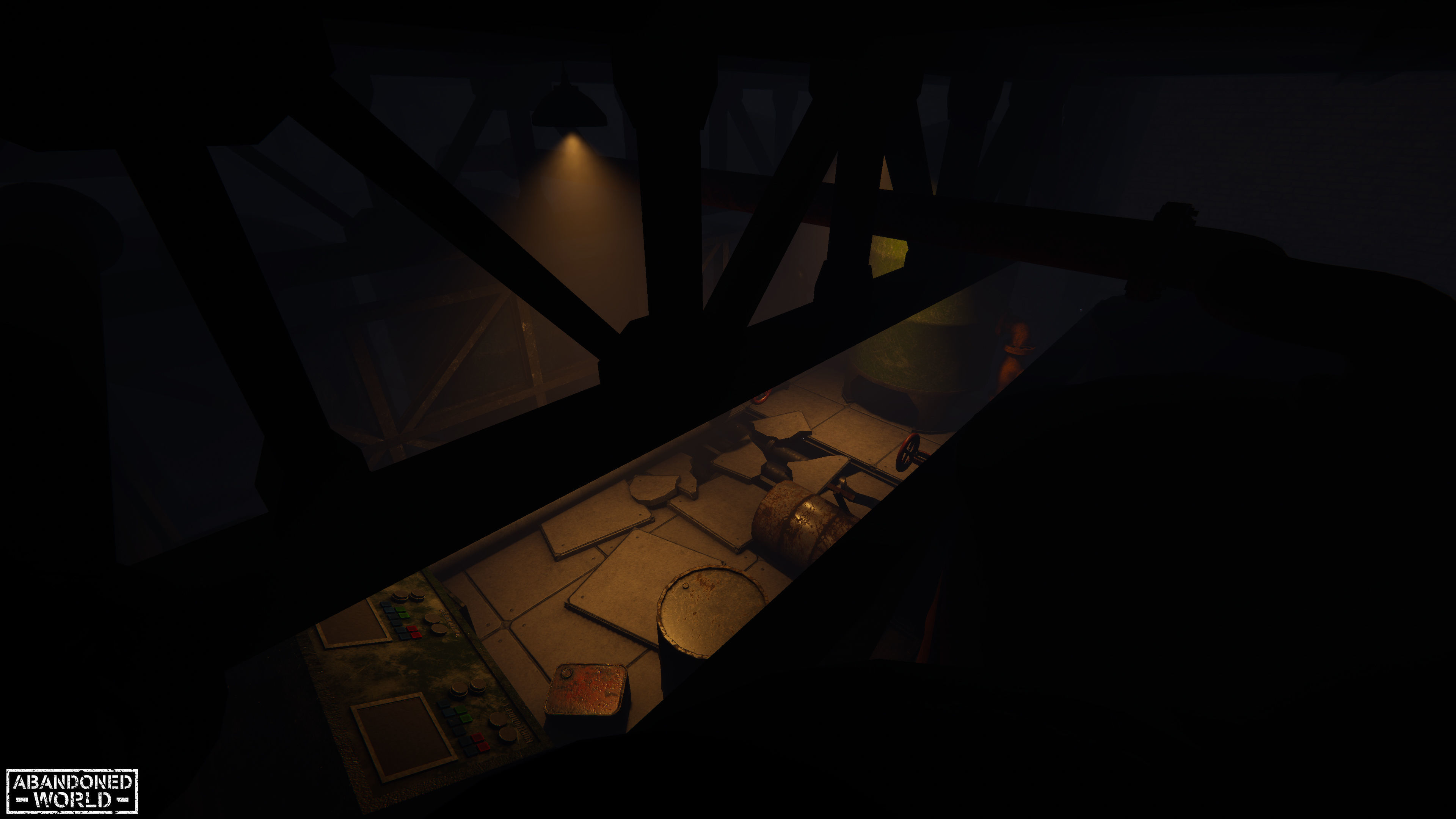 Modular Industrial Building for Unity Low-poly 3D model_9