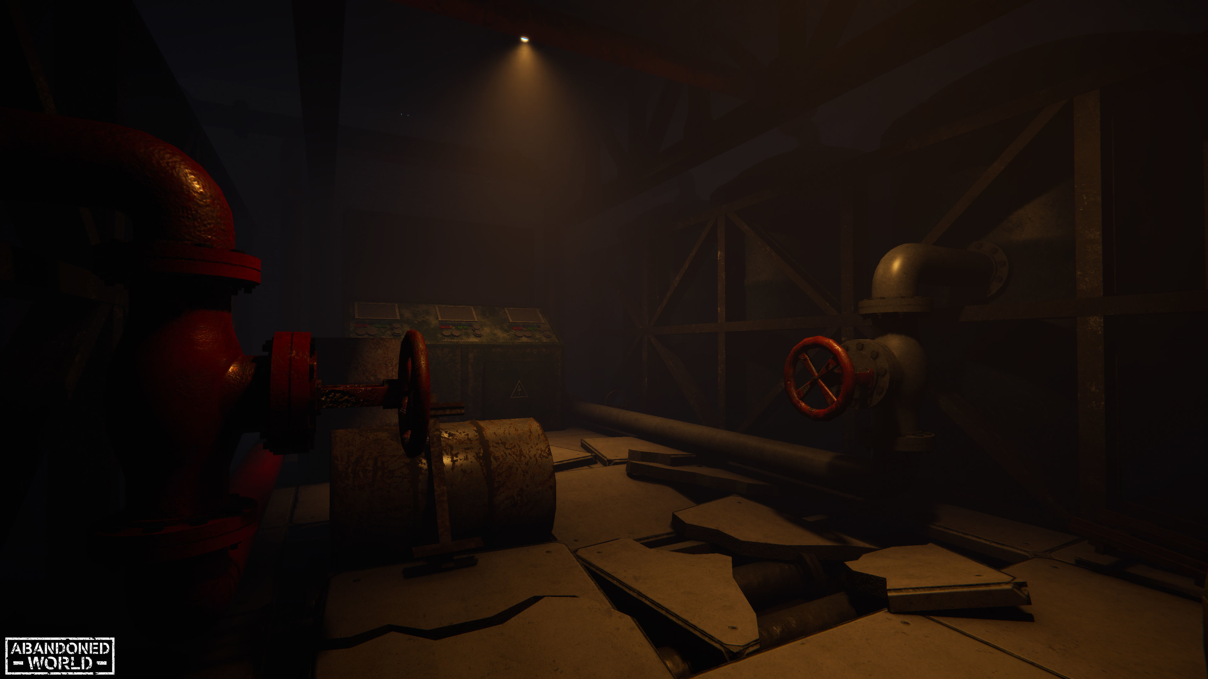 Modular Industrial Building for Unity Low-poly 3D model_7