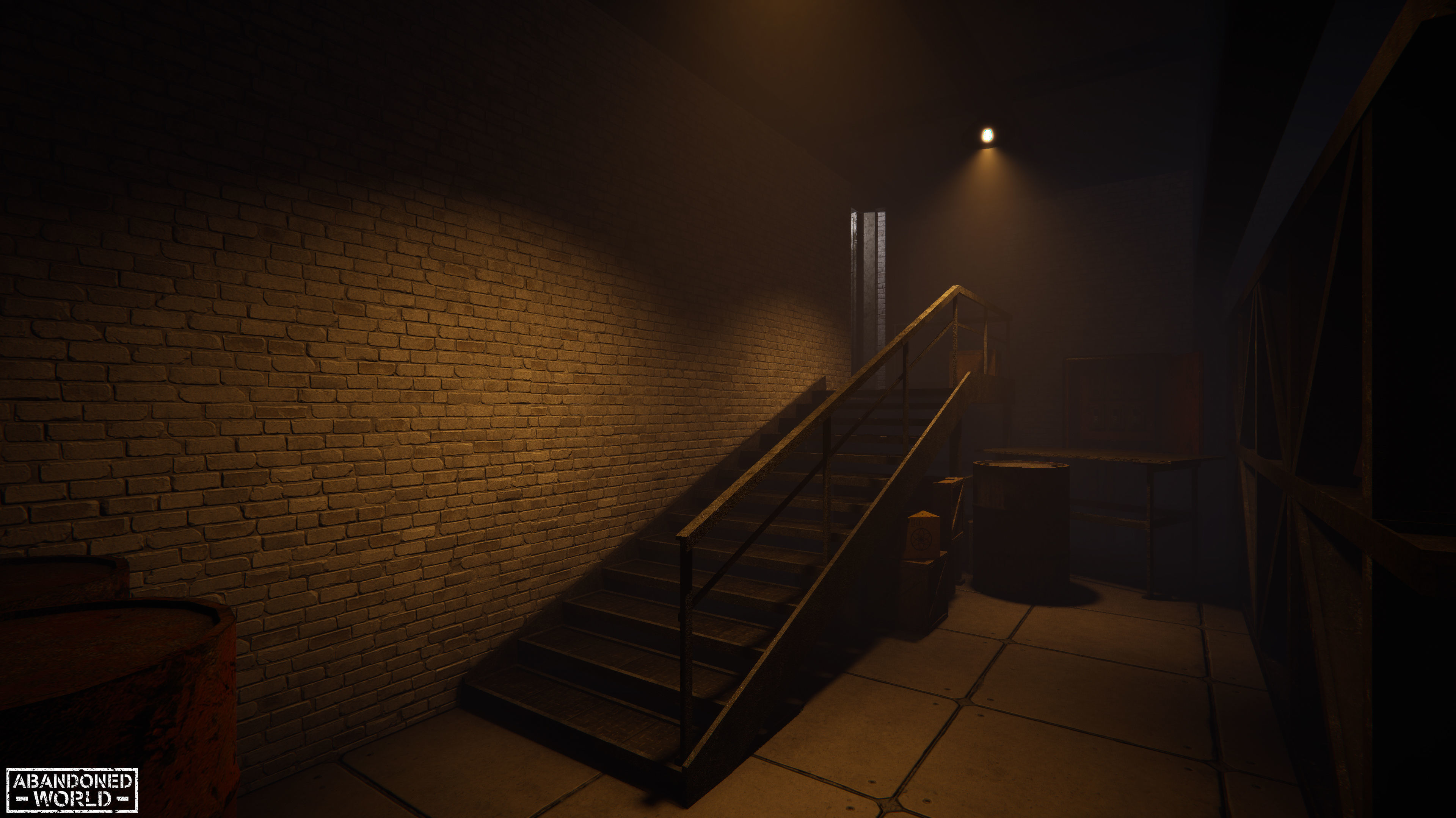 Modular Industrial Building for Unity Low-poly 3D model_16