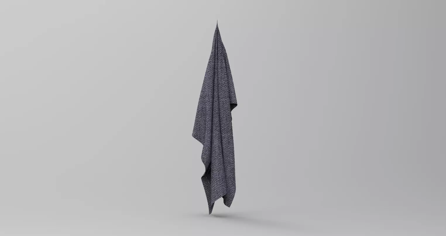 Cloth FBX 888 Low-poly 3D model_0