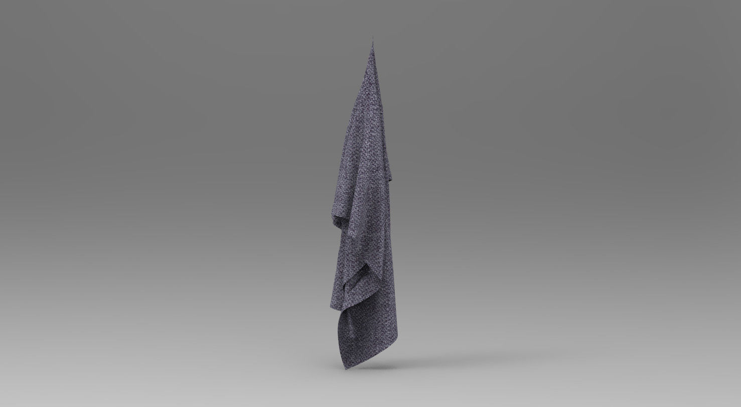 Cloth FBX 888 Low-poly 3D model_7