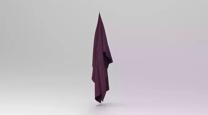 Cloth FBX 889 Low-poly 3D model