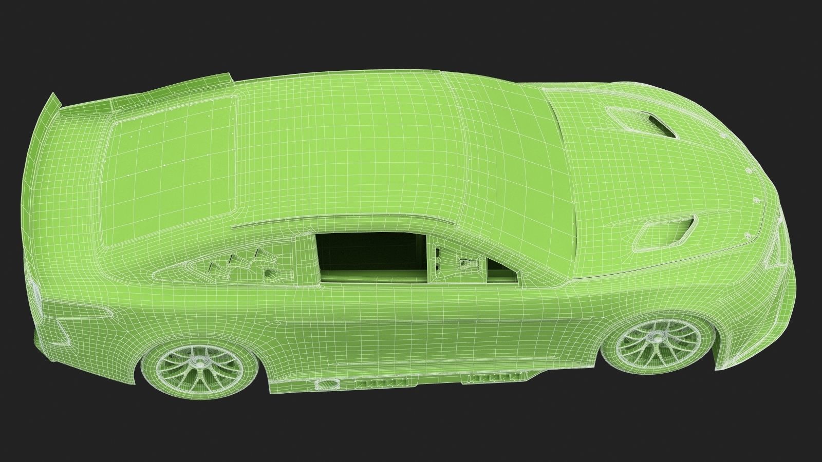 Toyota Camry Nascar Nextgen 2022 Template 3D model_22