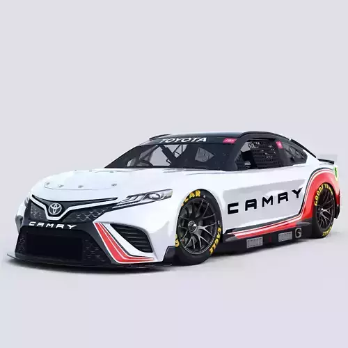 Toyota Camry Nascar Nextgen 2022 Template 3D model