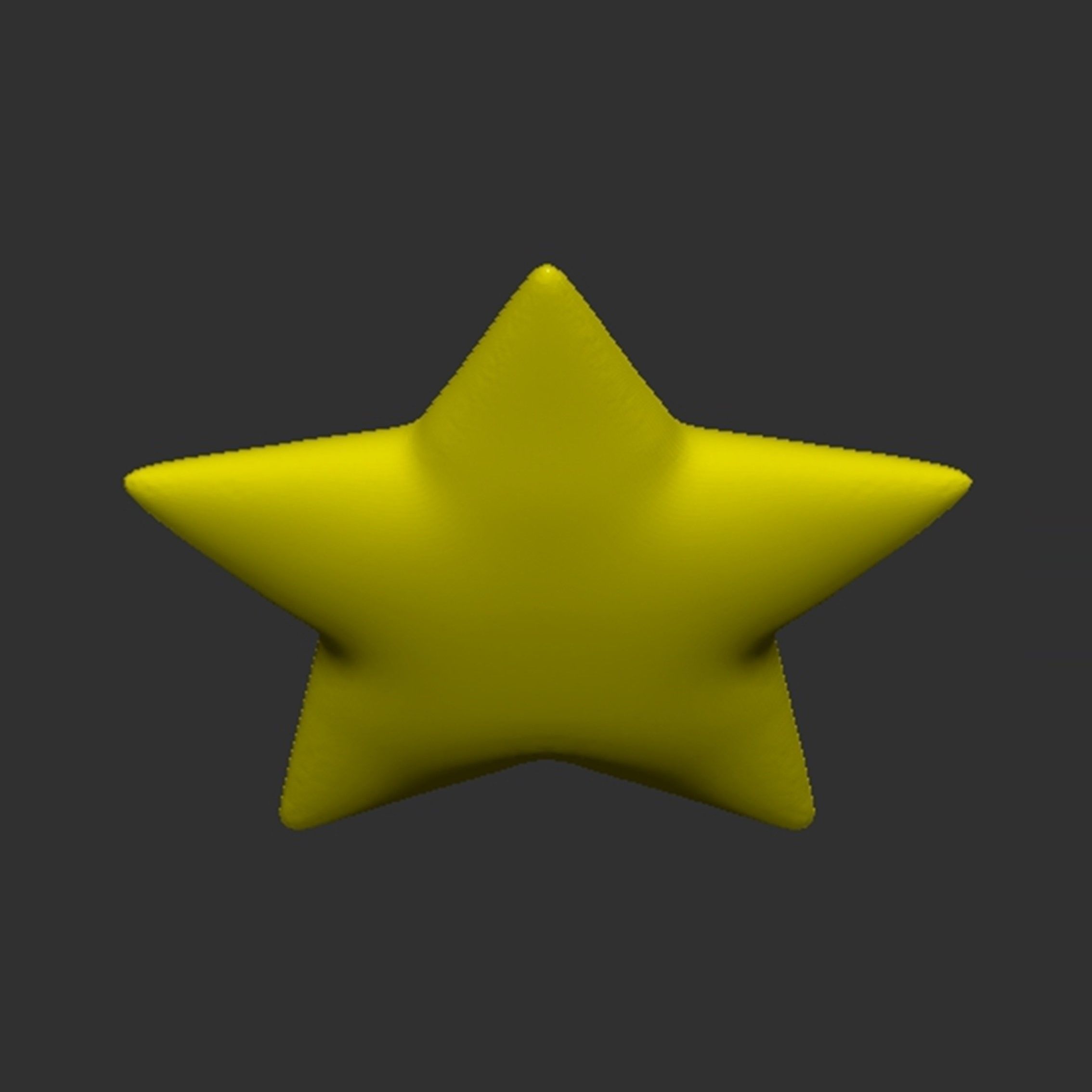 Mario Star 3D print model_10