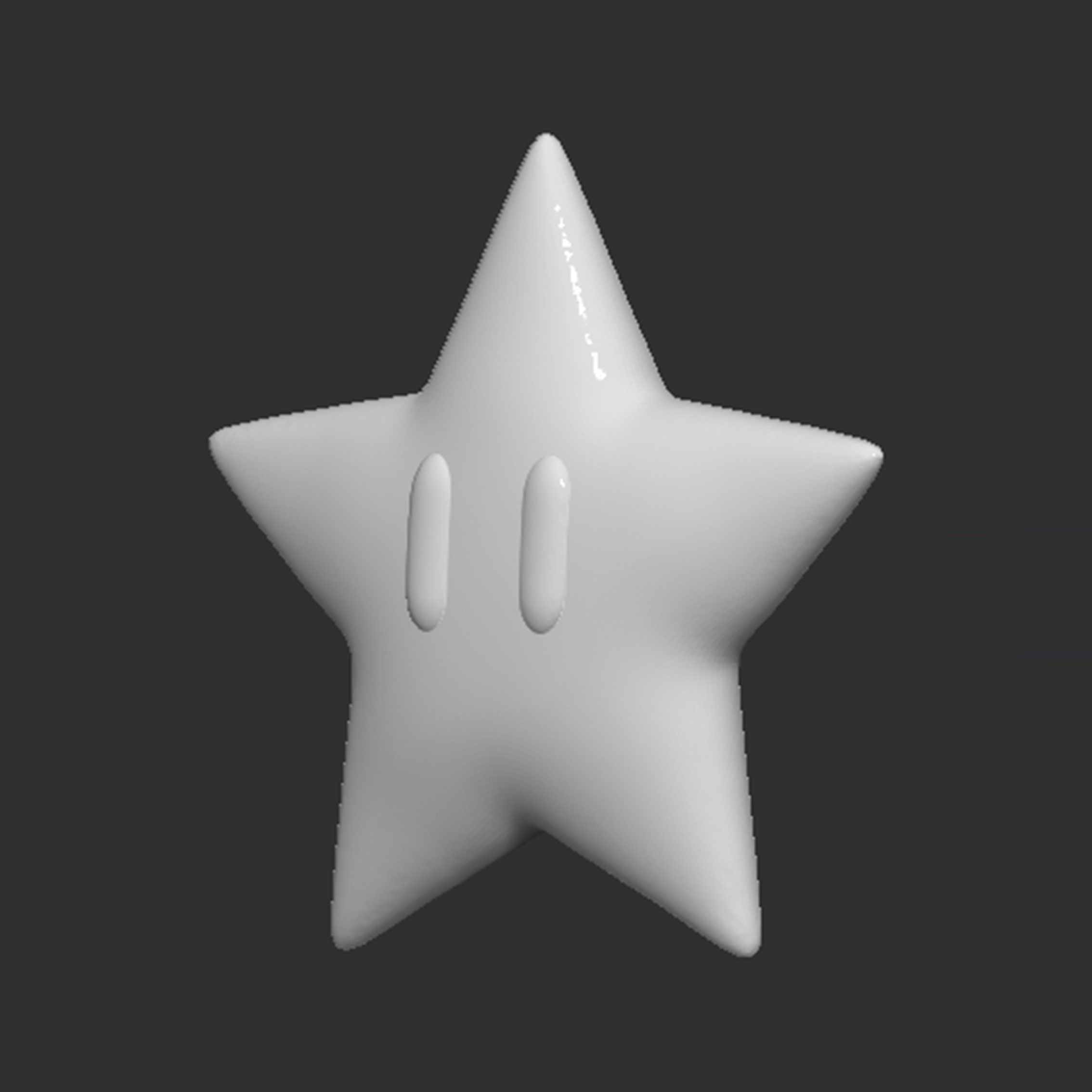 Mario Star 3D print model_3